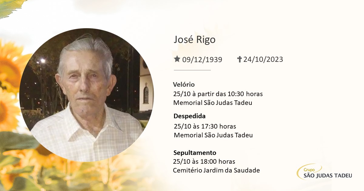 José Rigo - Grupo São Judas Tadeu