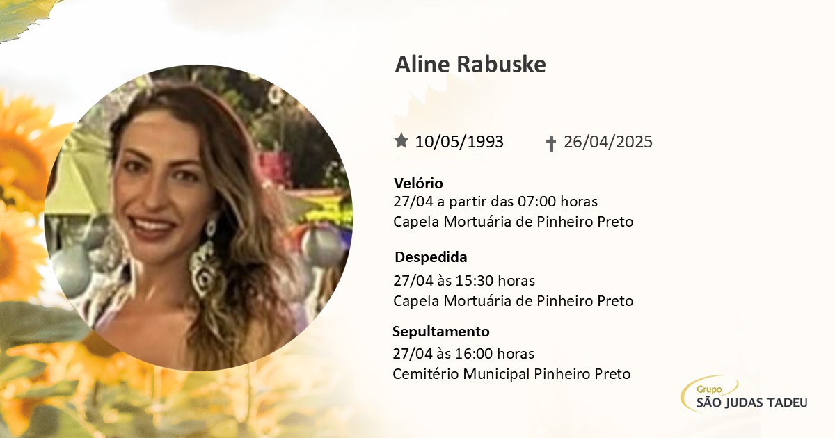 Aline Rabuske - Grupo São Judas Tadeu