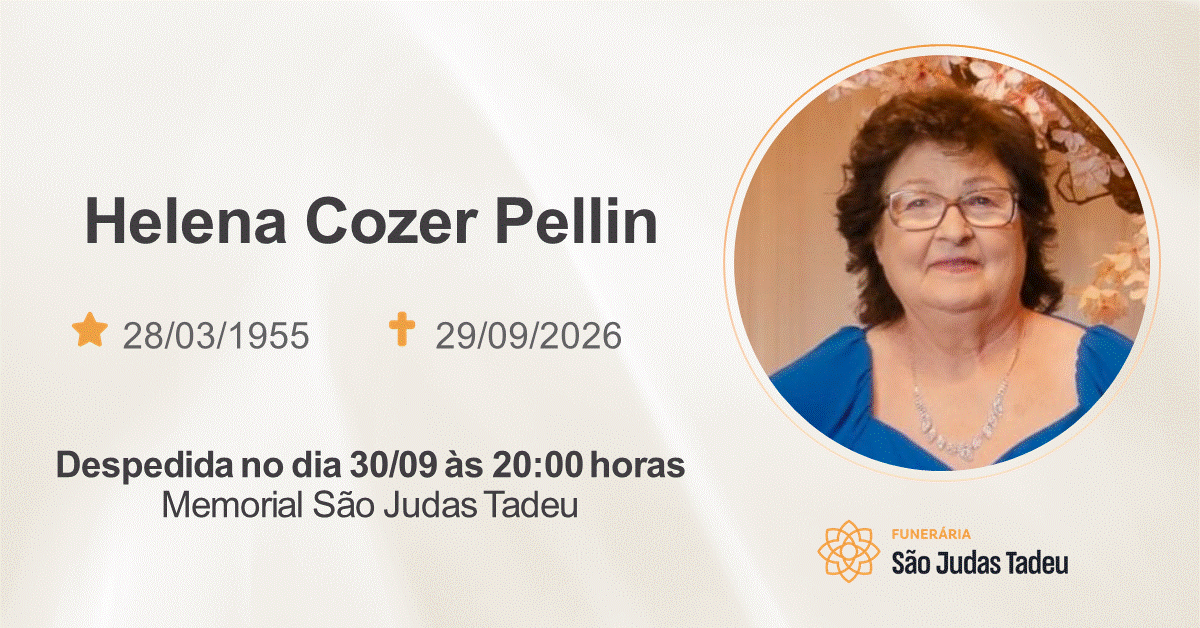 Nota de Falecimento - site
