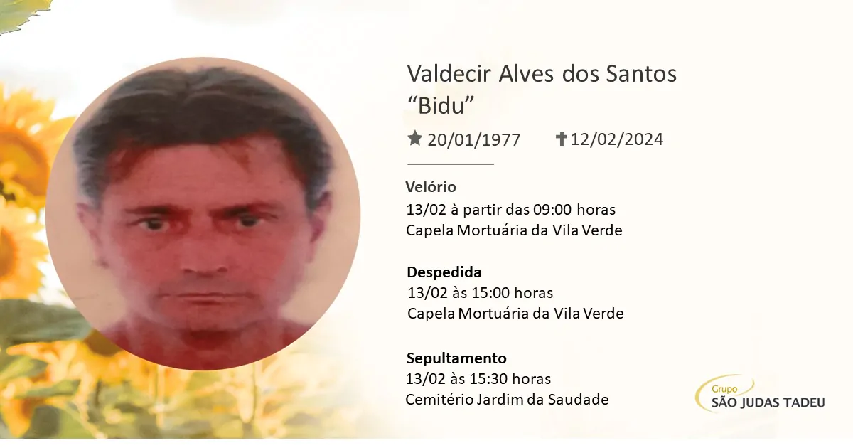 12.02 Valdecir Alves dos Santos