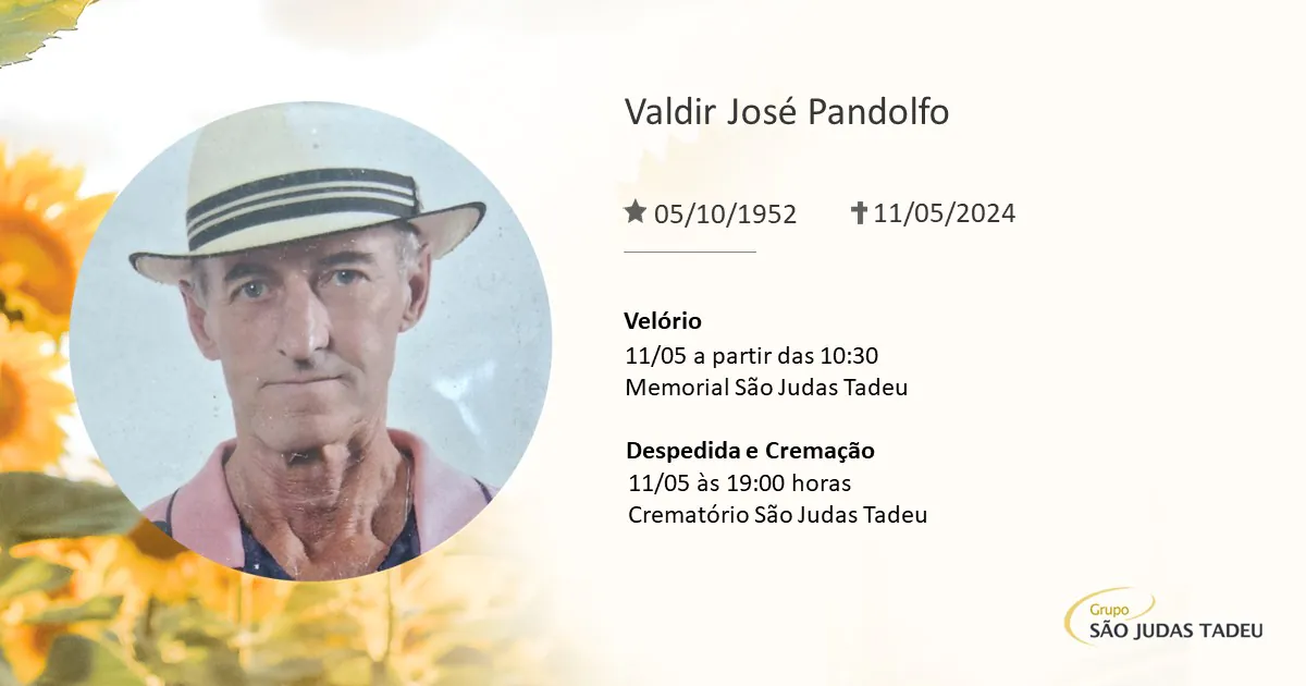 10) Valdir José Pandolfo