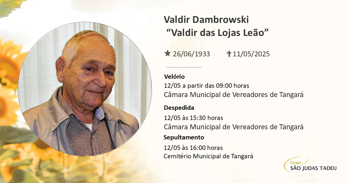 11.05.25 Valdir Dambrowski