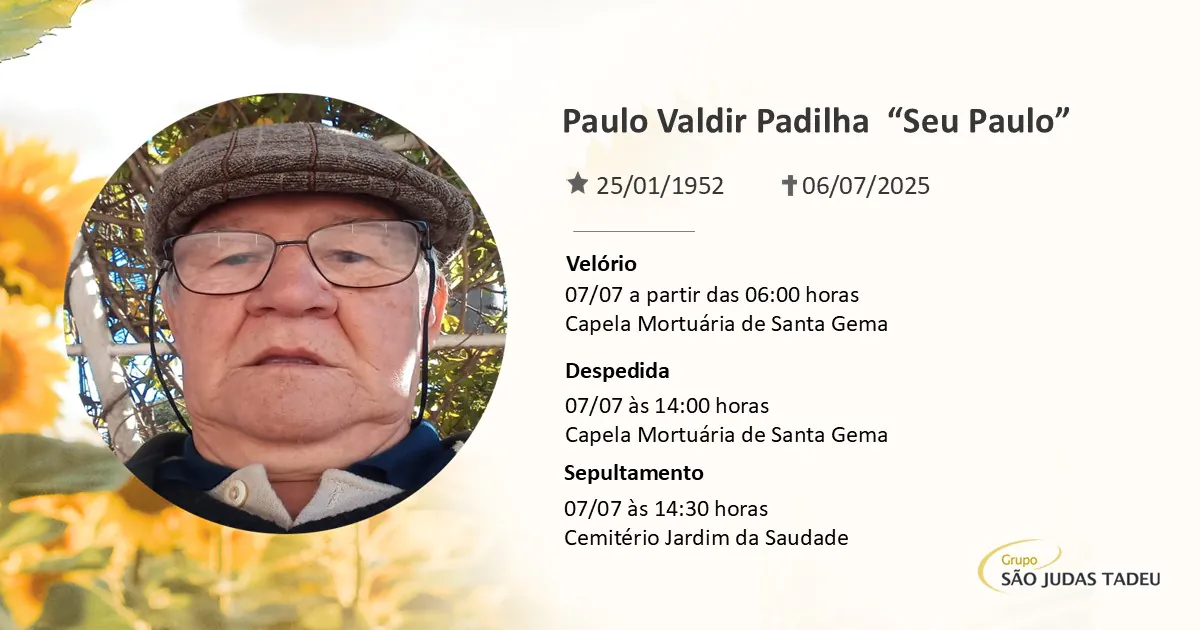 07.07 Sr.Paulo Valdir Padilha