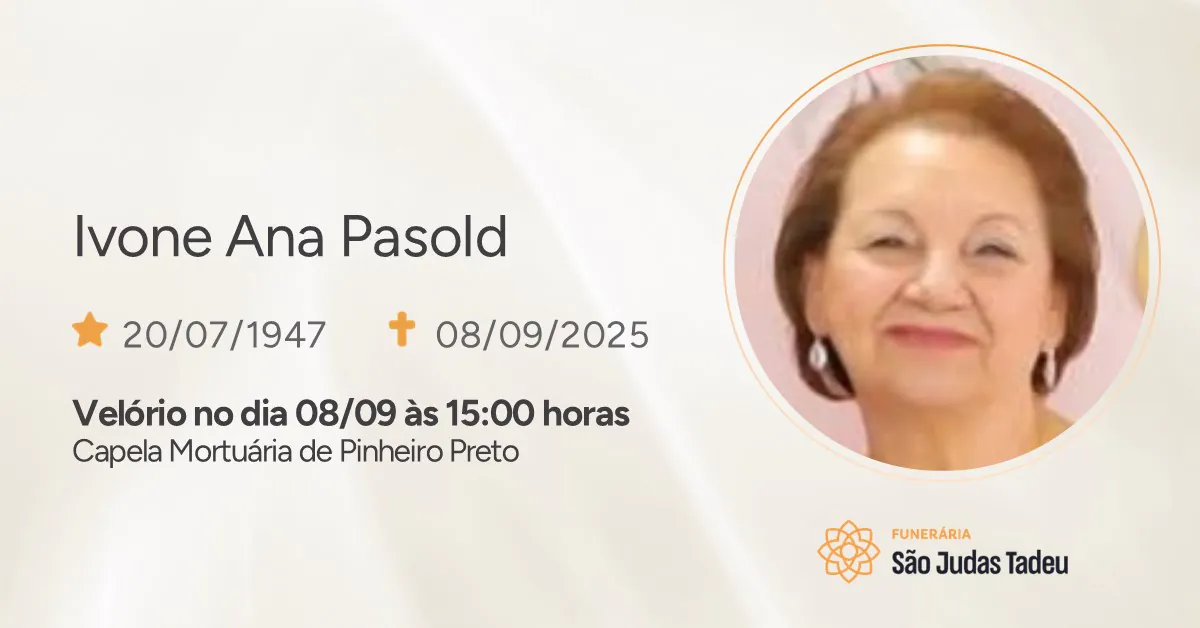 08.09.2025 Ivone Pasold