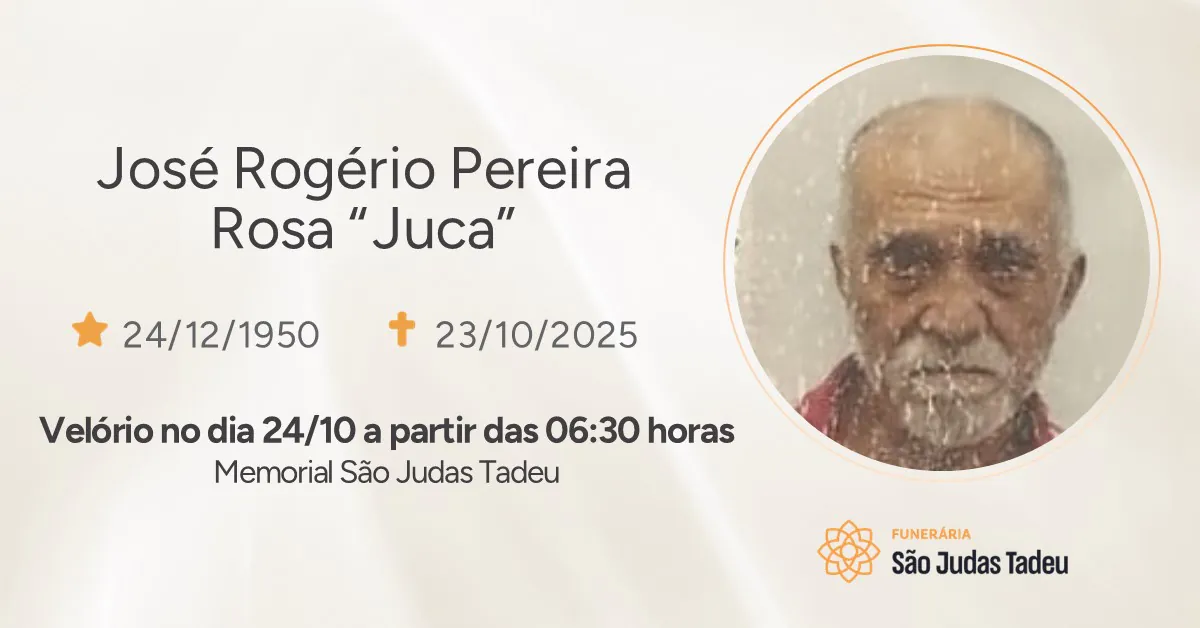 23.10.2025 José Rogério Pereira Rosa.