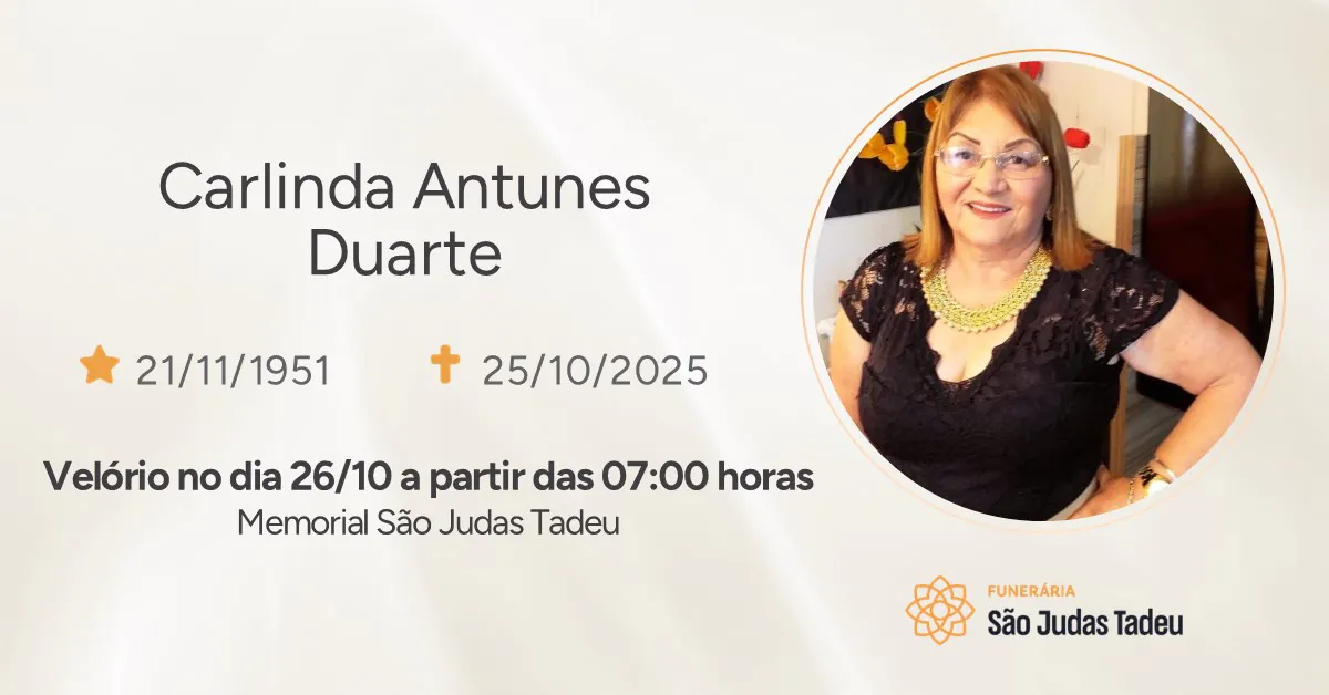 25.10.2025 Carlinda A. Duarte