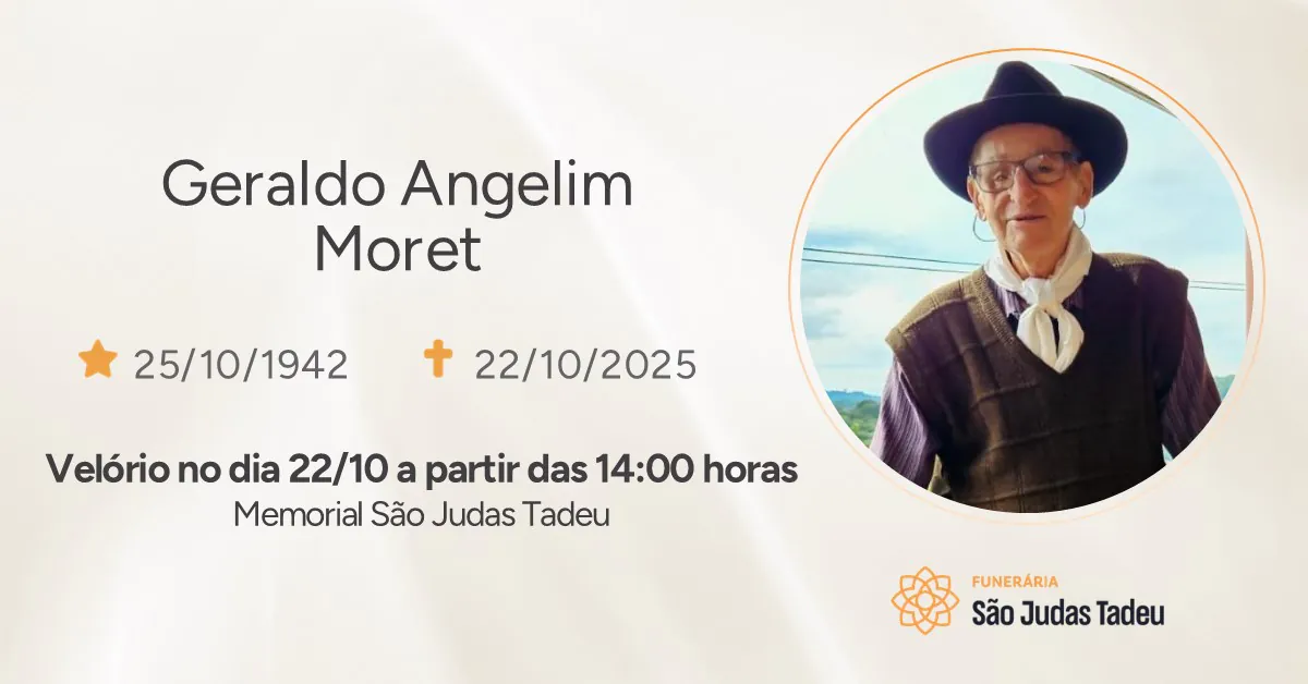 Obituário - Site Geraldo Angelim