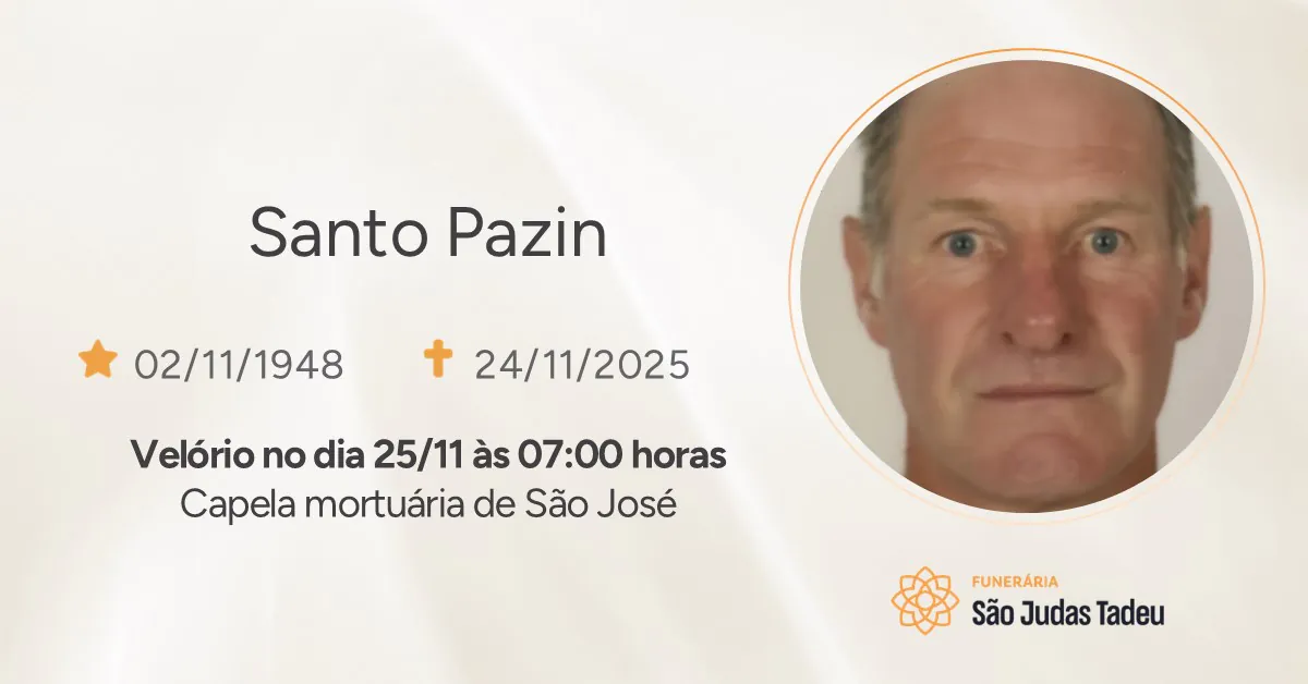 24.11.2025 Santo Pazin.