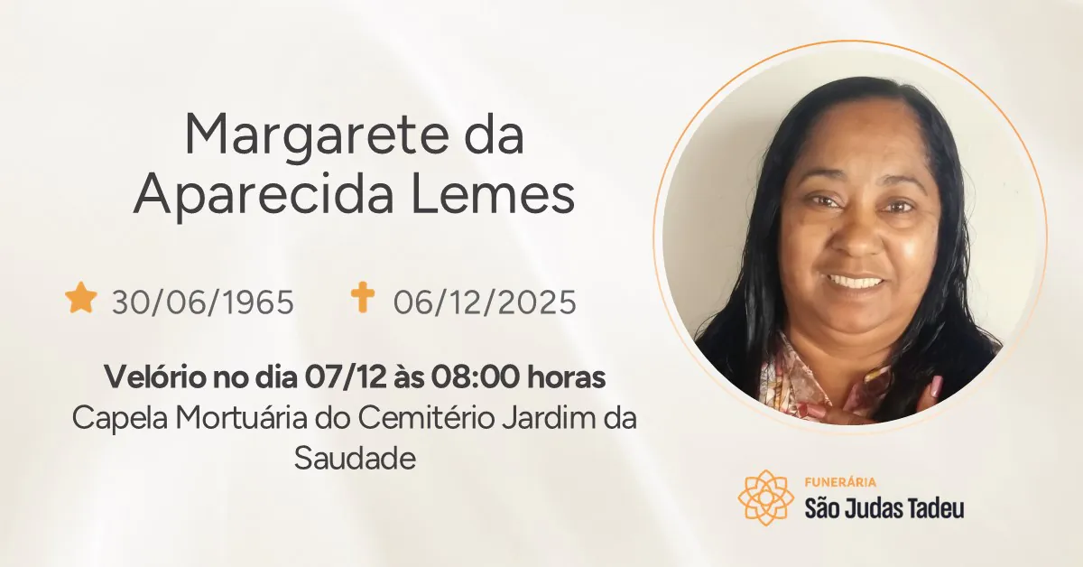 06.12.2025 Margarete da Aparecida Lemes.