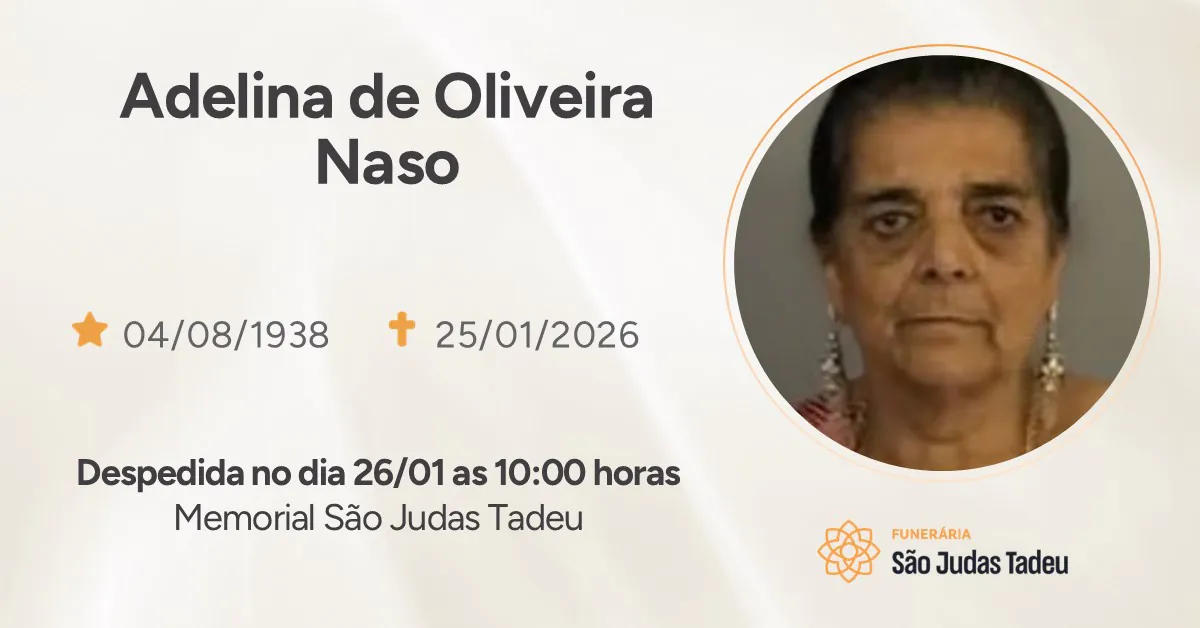 25.01.2026 Adelina de Oliveira Naso.