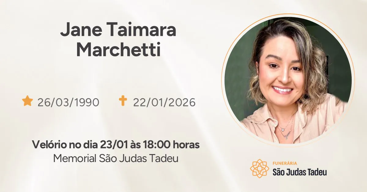 Nota de Falecimento - site