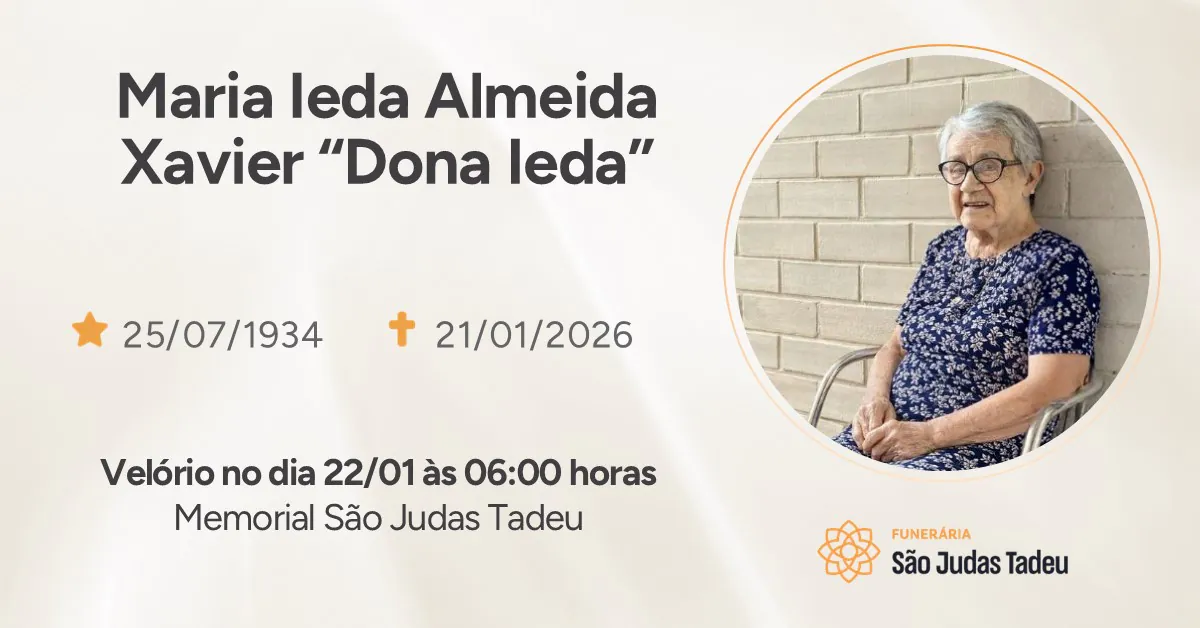 Nota de Falecimento - site