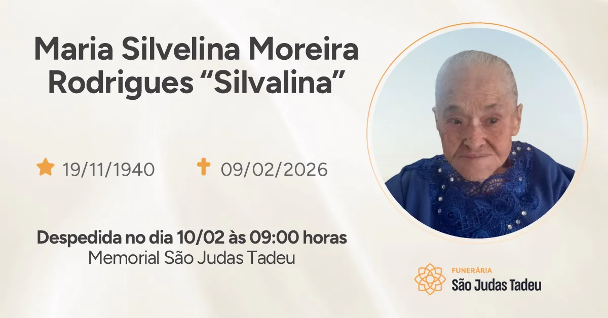 Nota de Falecimento - site