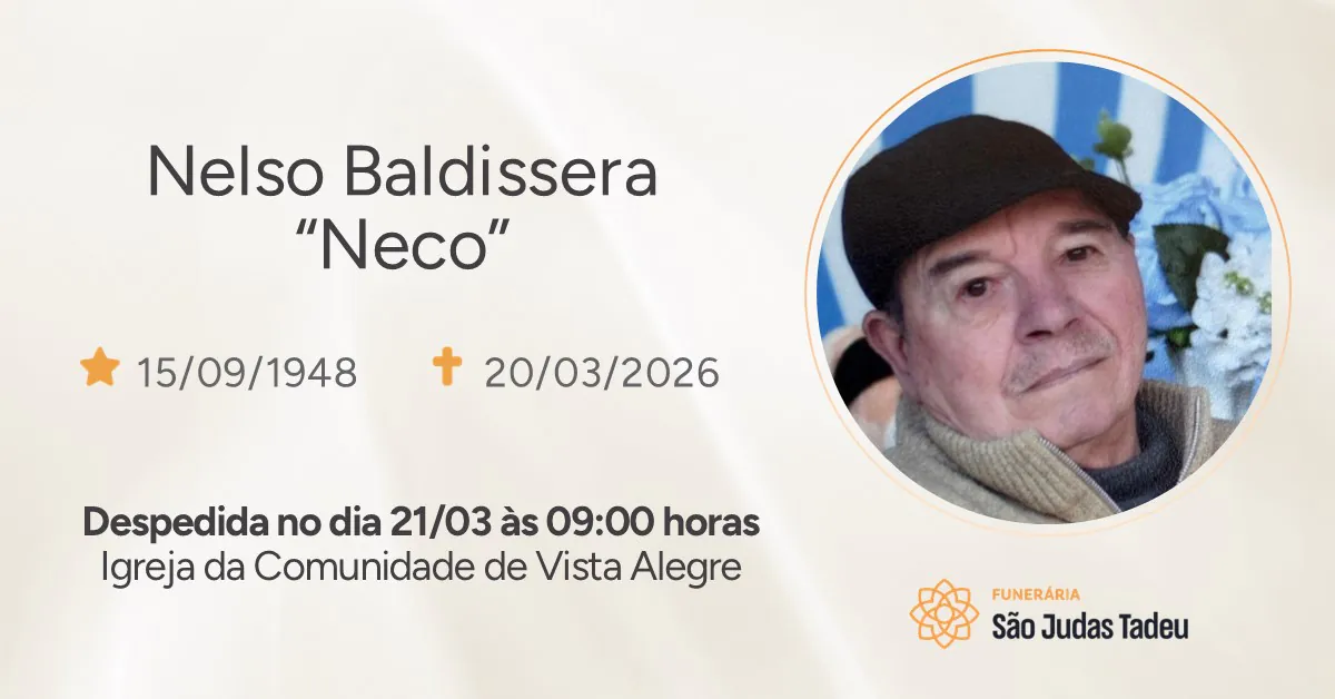 Nota de Falecimento - site