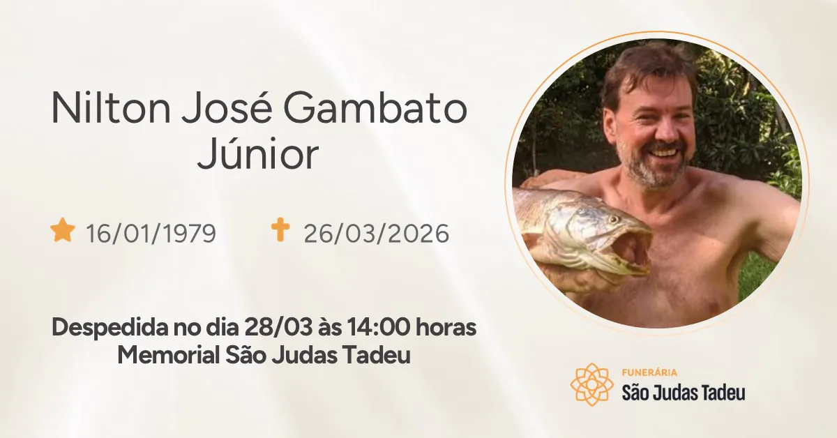 Nota de Falecimento - site