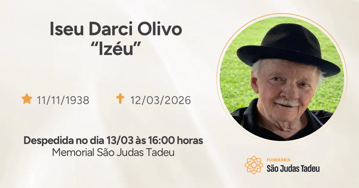 Nota de Falecimento - site