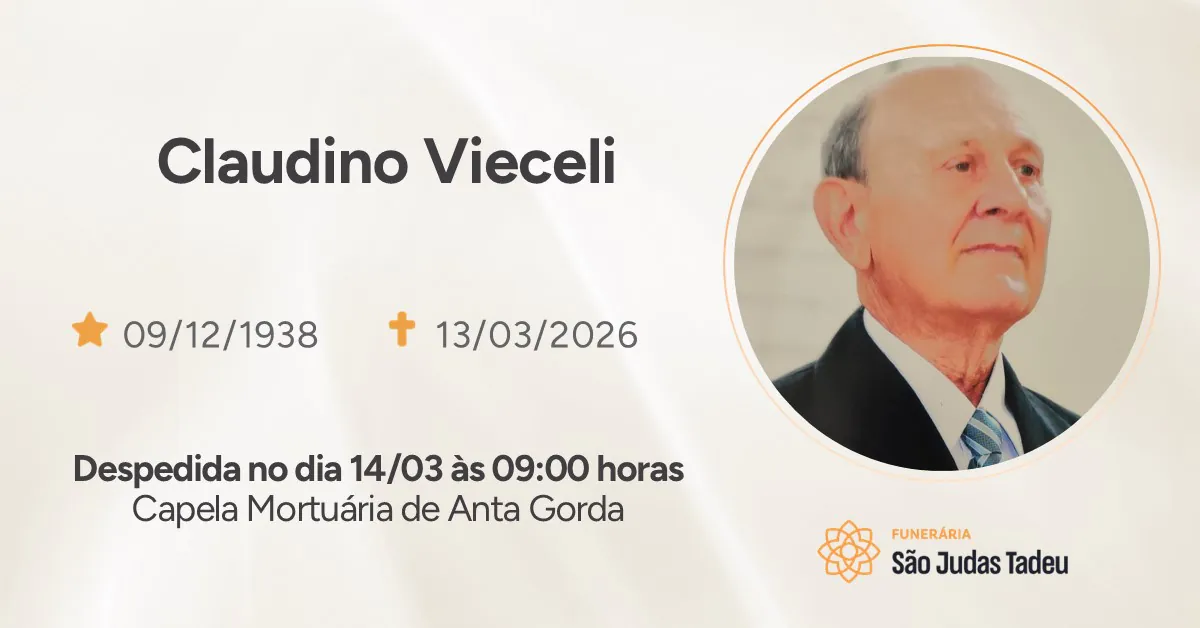 Nota de Falecimento - site