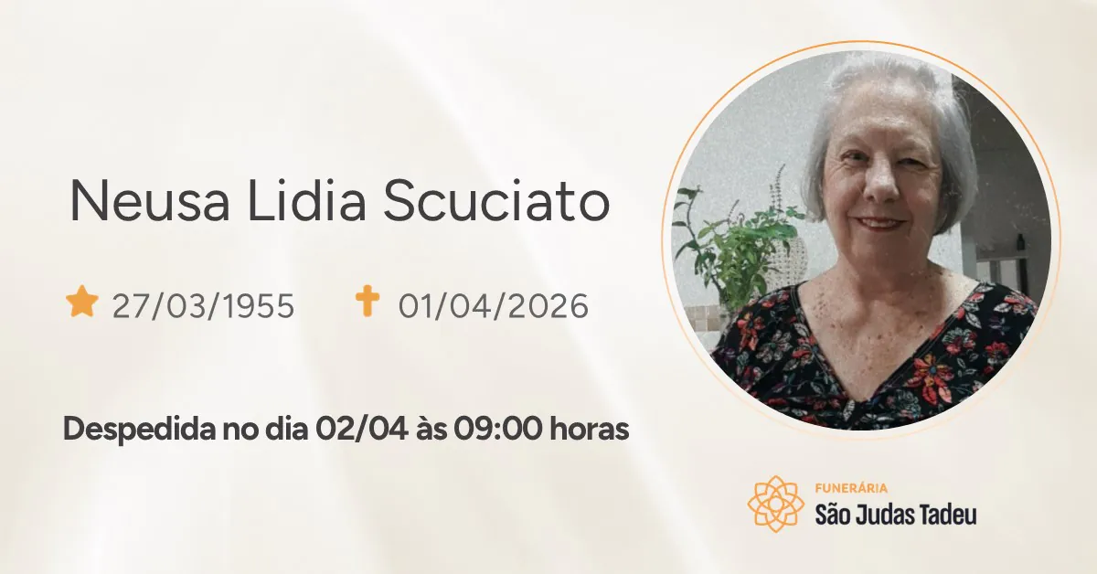 01.04.2026 Neusa Lidia Scuciato