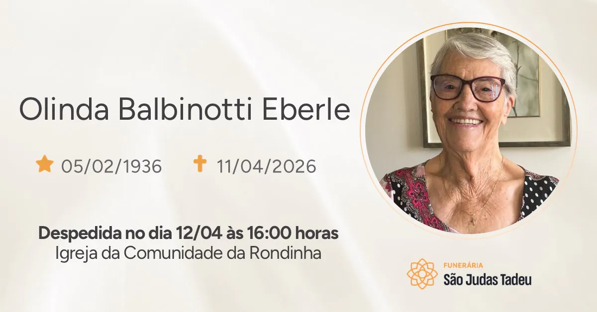 11.04.26 Olinda Balbinotti Eberle