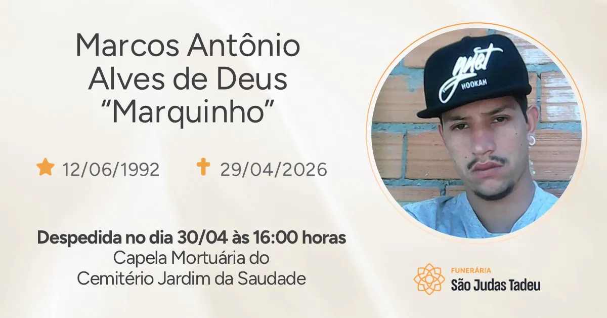 29.04.2026 Marcos Antônio Alves de Deus