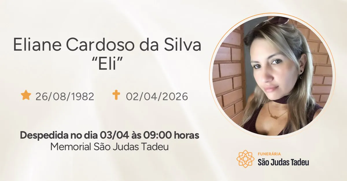 Nota de Falecimento - site