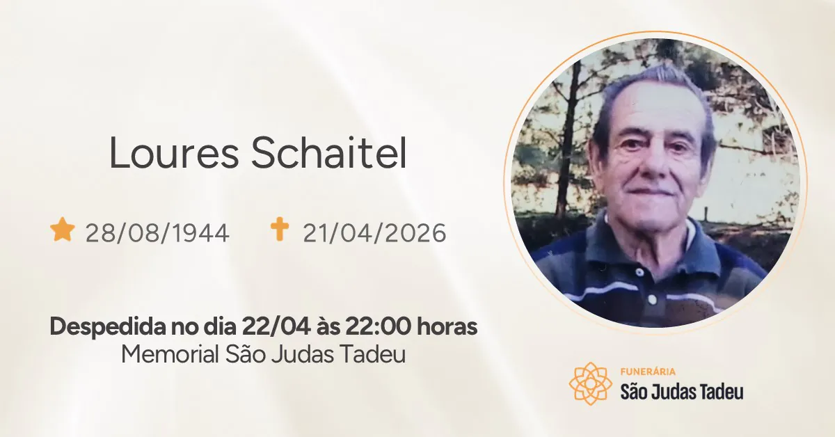 Nota de Falecimento - site