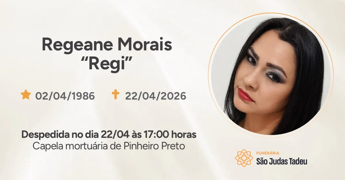 Nota de Falecimento - site