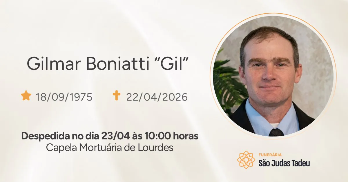 Nota de Falecimento - site