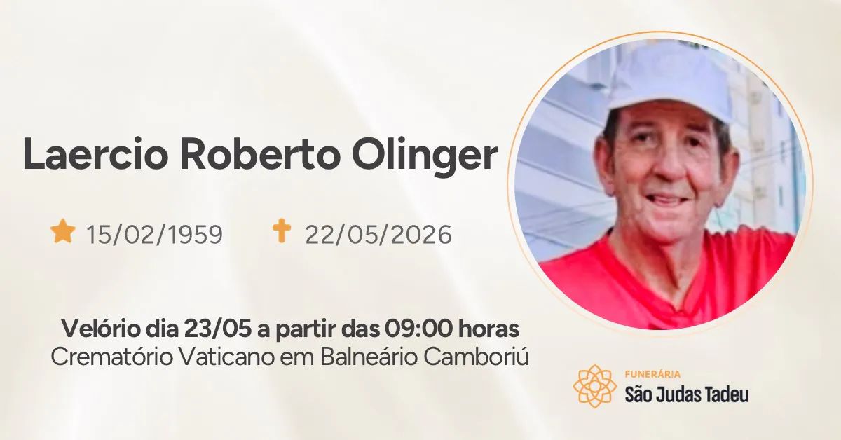 Nota de Falecimento - site