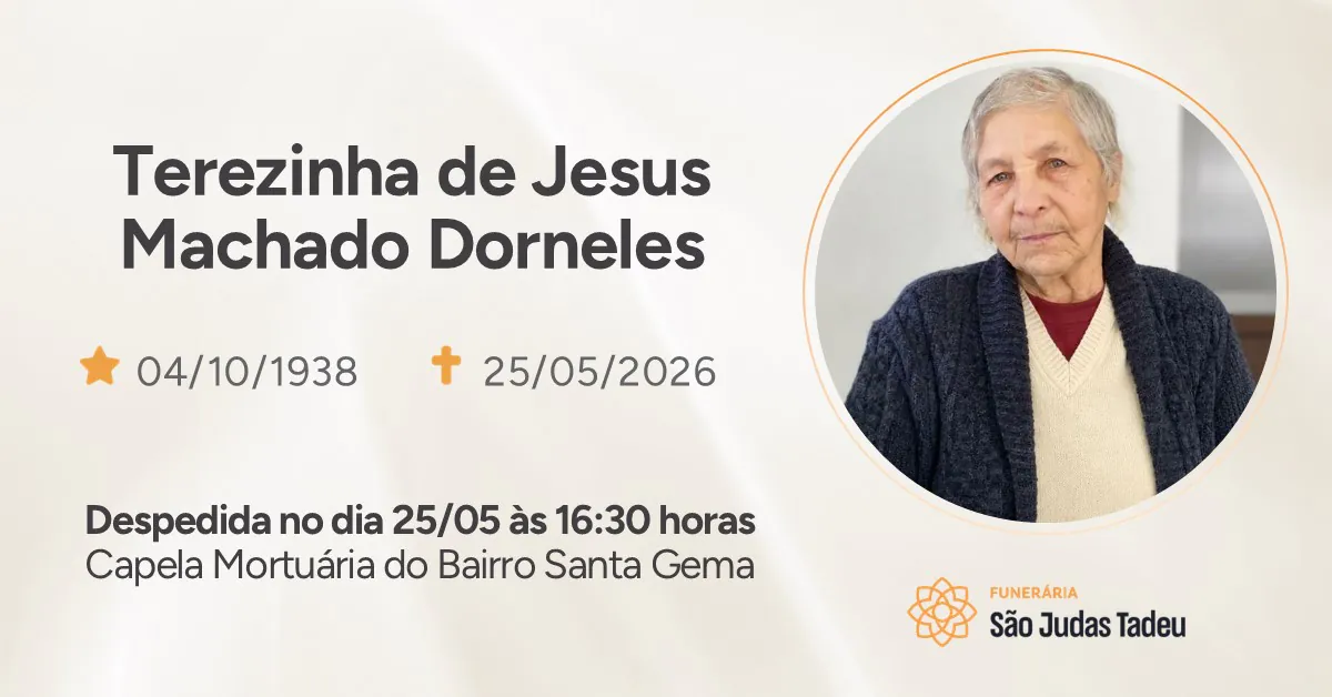 Nota de Falecimento - site