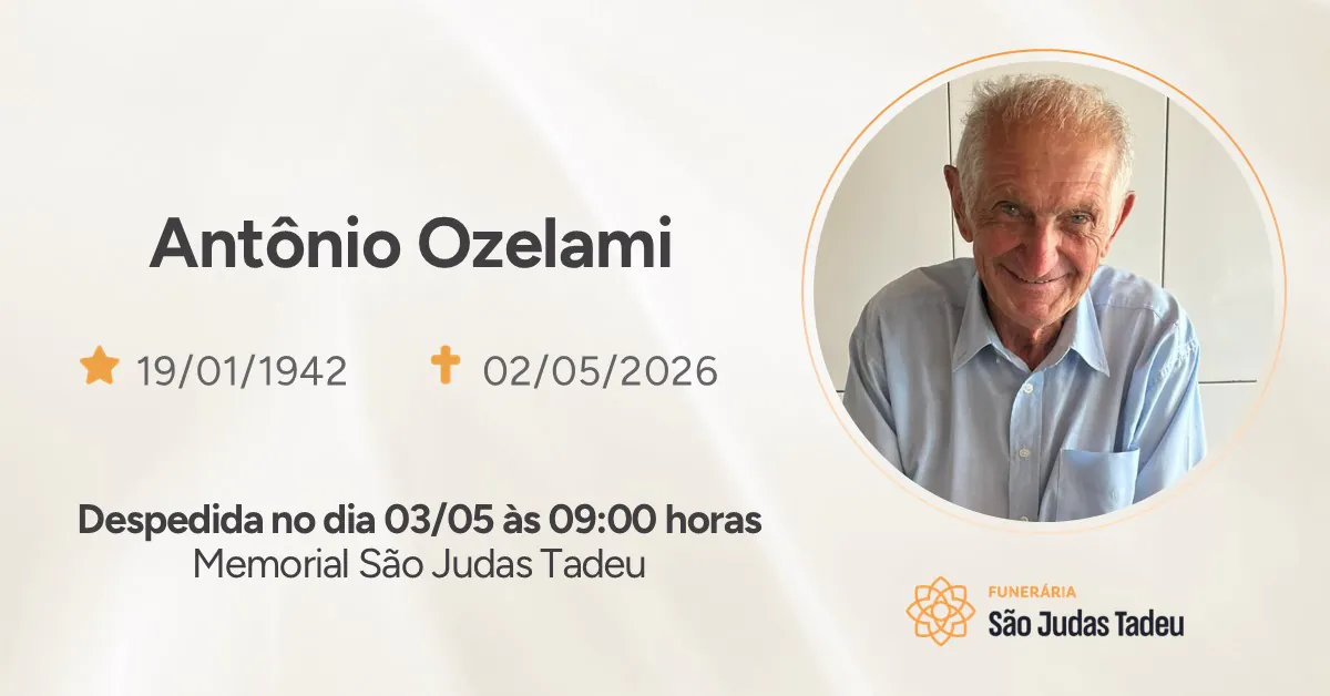 Nota de Falecimento - site