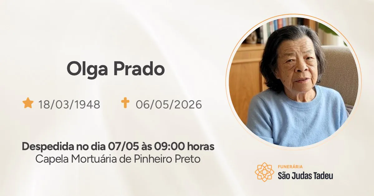 Nota de Falecimento - site