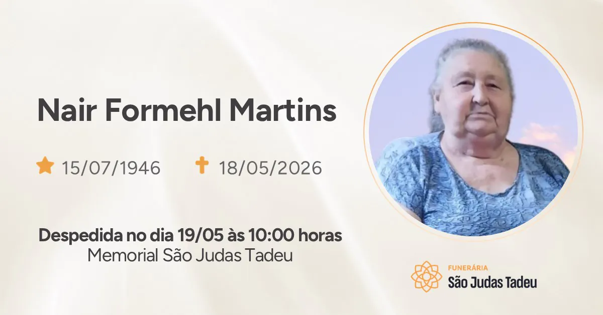 Nota de Falecimento - site