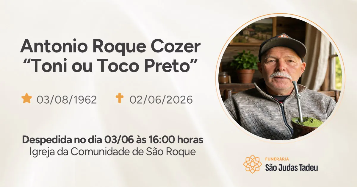 02.06.2026 Antonio Roque Cozer.