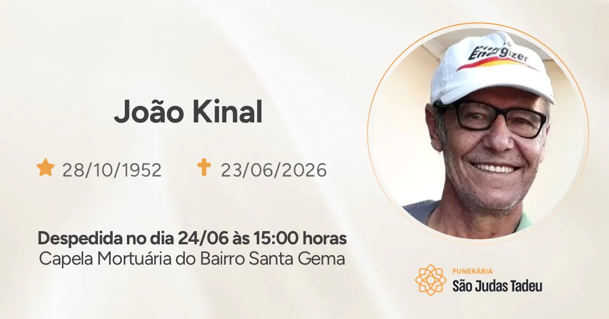 Nota de Falecimento - site
