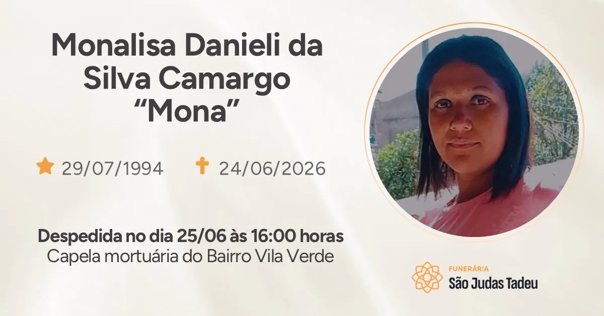 Nota de Falecimento - site
