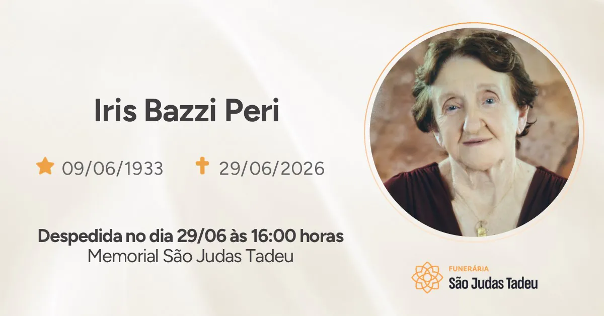 Nota de Falecimento - site