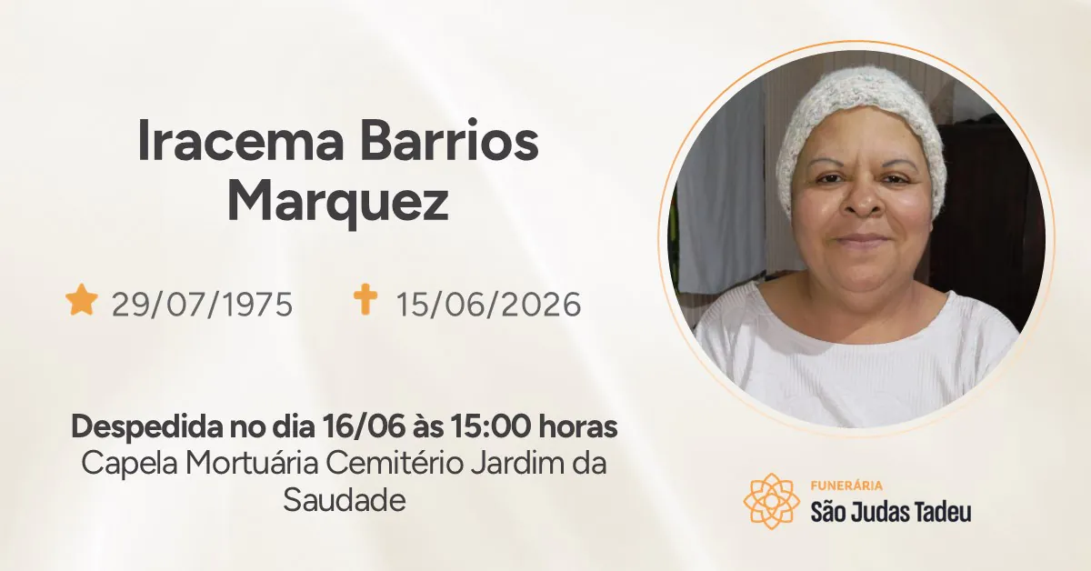 Nota de Falecimento - site