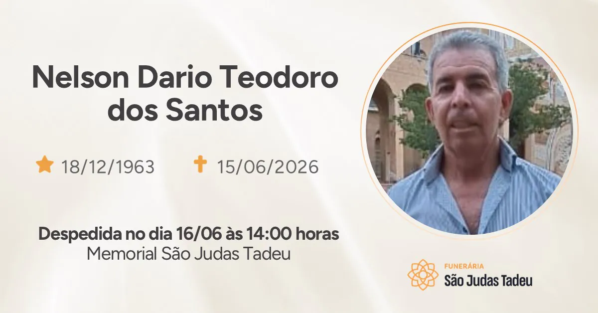 Nota de Falecimento - site