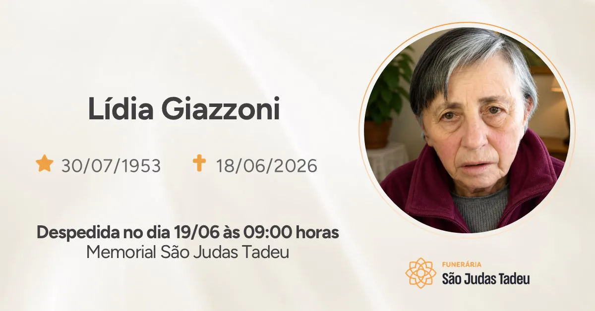 Nota de Falecimento - site