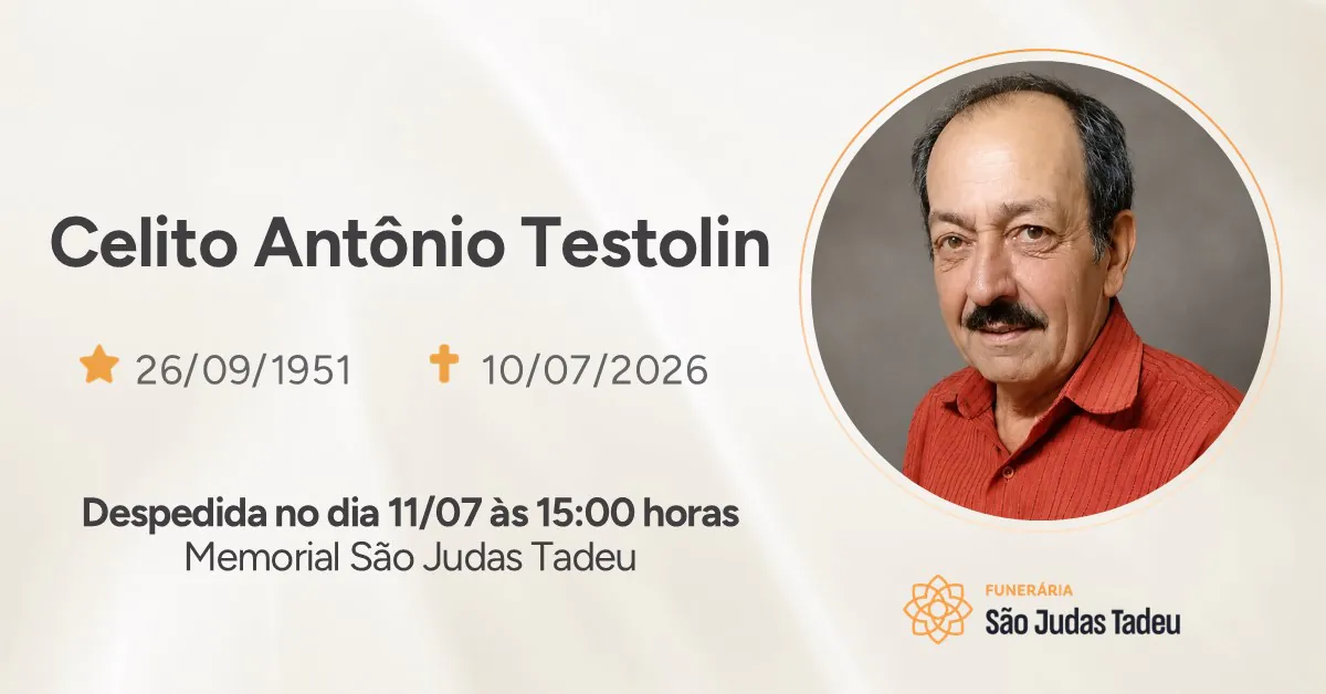 Nota de Falecimento - site