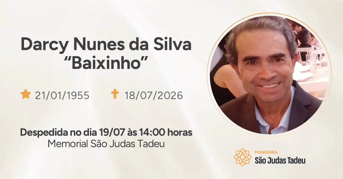 Nota de Falecimento - site