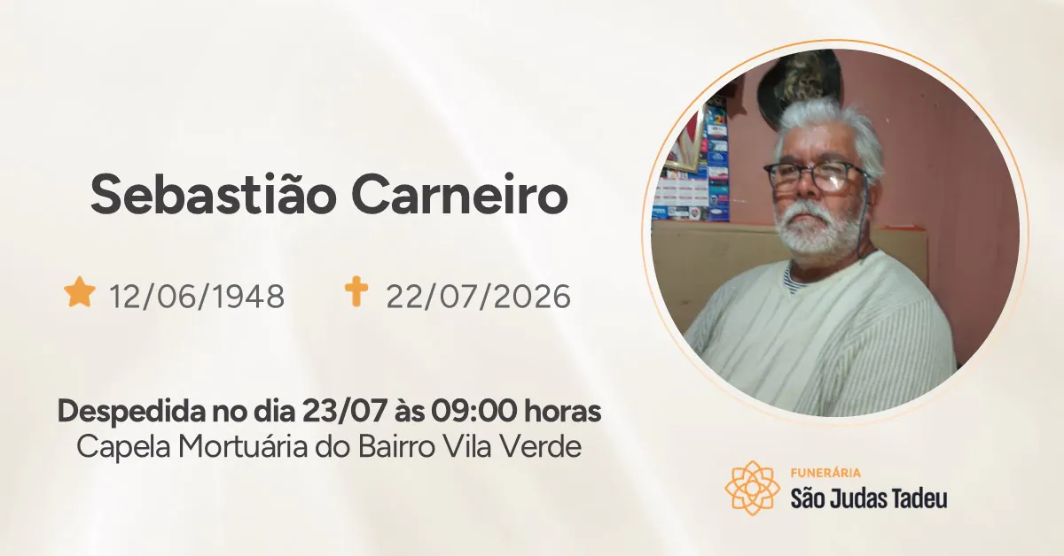 Nota de Falecimento - site