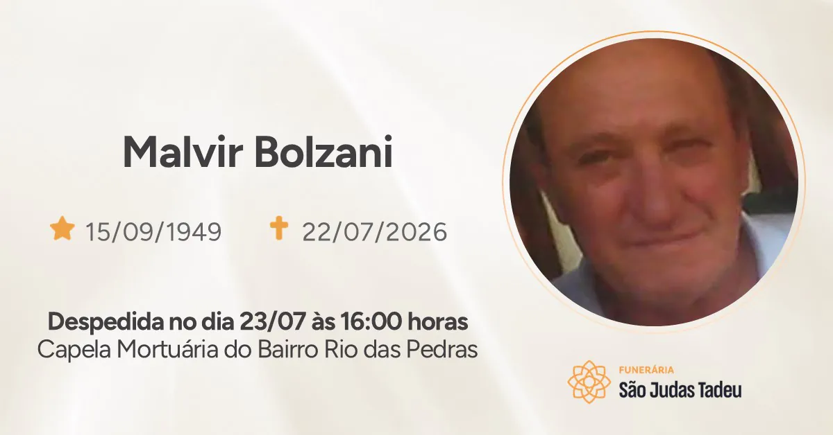 Nota de Falecimento - site