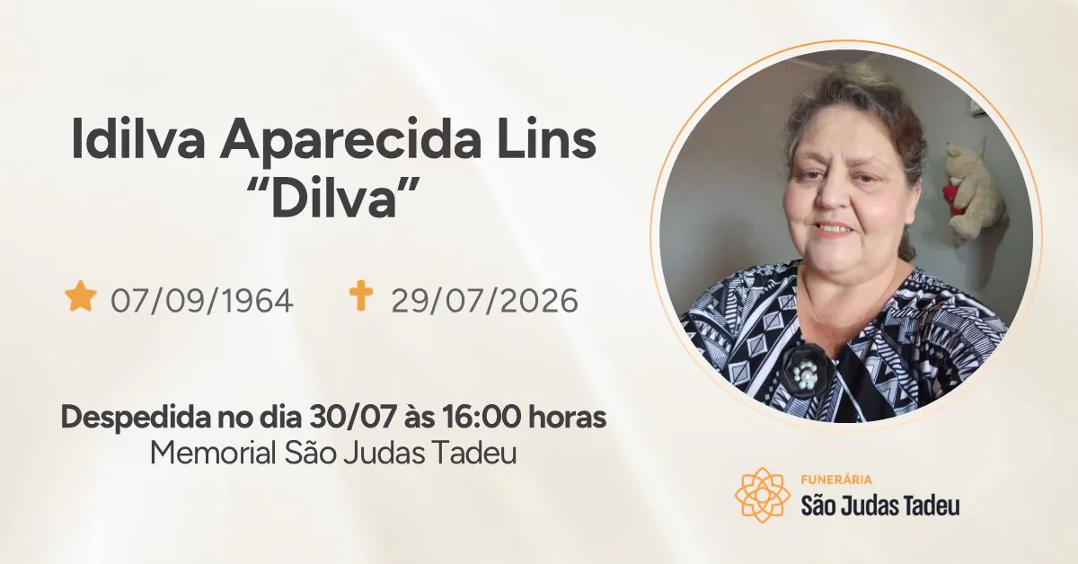 Nota de Falecimento - site