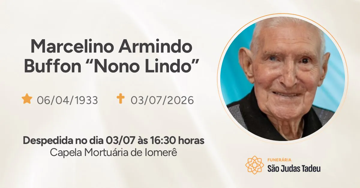 Nota de Falecimento - site