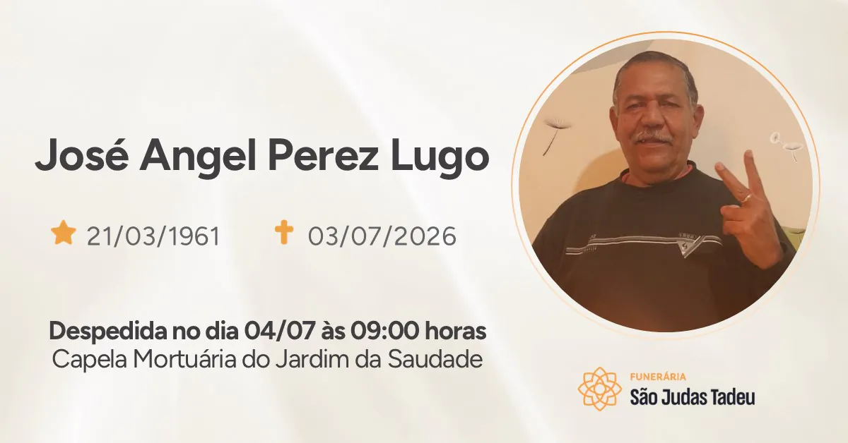 Nota de Falecimento - site