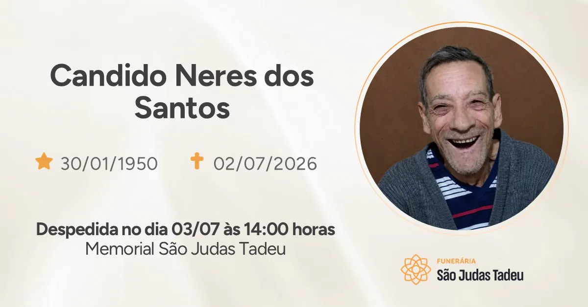 Nota de Falecimento - site