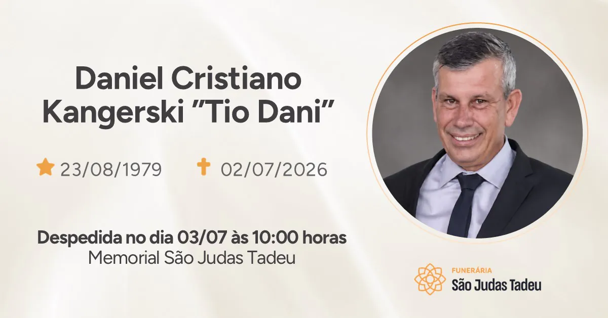 Nota de Falecimento - site