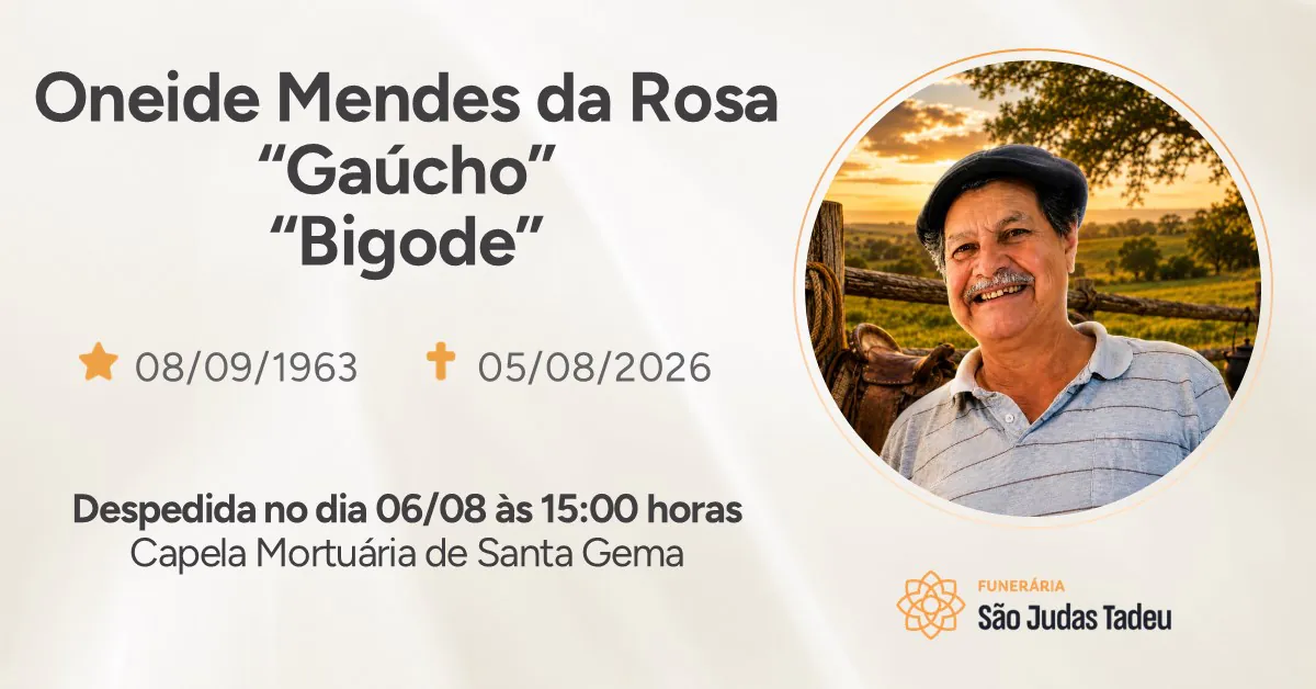 05.08.26 Oneide Mendes da Rosa
